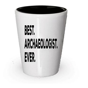 Imagem de Copo de shot de arqueólogo – Decoração para homens, mulheres e crianças – Kit de cerâmica (1)