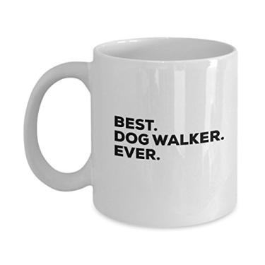 Imagem de Caneca para cães andadores – Presentes para cães – Para saco de presente – Copo de café Dogwalker – Chá chocolate quente chocolate cacau vinho – Agradecimento a você