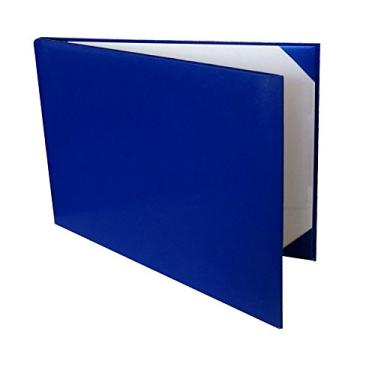 Imagem de Diploma Cover Certificado Suave 8 1/2" x 11" Grau Dias, Royal Blue