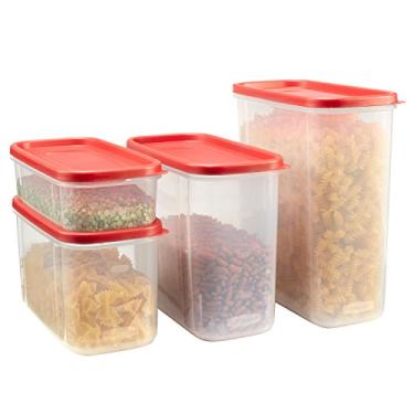 Imagem de Rubbermaid 1776474 Dry Food Container Set44; 8 Pieces
