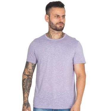 Imagem de Camiseta Masculina Básica Malha Flamê Premium Ultra Leve - Kohmar