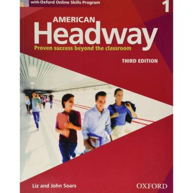 Imagem de American Headway 1 Sb With Oxford Online Skills Pr