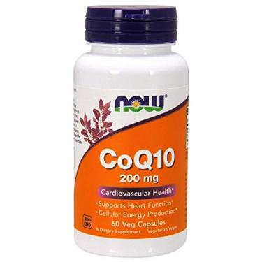 Imagem de Now Foods, CoQ10 200mg 60 VCAPS