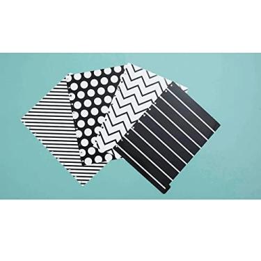 Imagem de Divisórias de Caderno Inteligente, CIDM3002, Médio, P&B, 190x255 mm, 4 Unidades