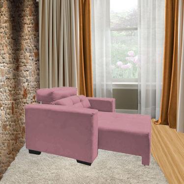 Imagem de Poltrona Amamentação E Decoração Veneza Exclusiva Rosa