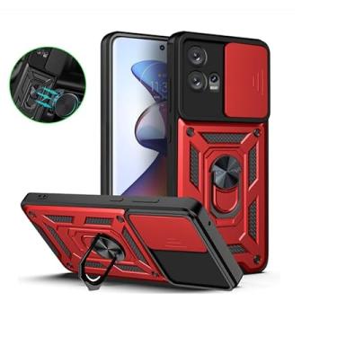 Imagem de Capa Case Capinha Anti Impacto Ring Luxo Com Proteção de Camera Para Motorola Edge 30 Fusion (VERMELHA)