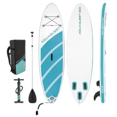 Imagem de Prancha Inflável De Paddle Surf Com Mochila, Inflador E Remo Ajustável 10.6`` Intex