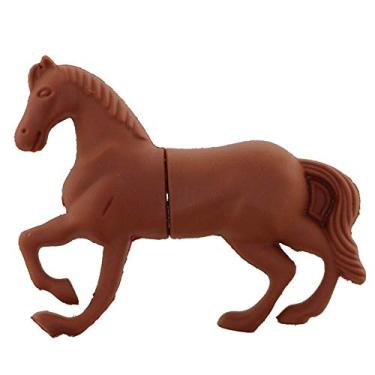 Imagem de 32 GB Cavalo Marrom Modelo USB Flash Drive PenDrive Pen Drive U Disk Memory Stick USB 2.0 Stick USB Flash Disk Flash Card Thumb Drive