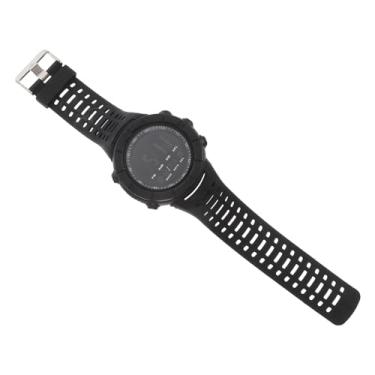 Imagem de USHOBE 1 Unidade Relógio Digital Preto Assistir Relógio De Pulso Esportivo Relógio De Pulso De Metal Relógio De Negócios Relógio Eletrônico Amantes Plástico Presente Tendência