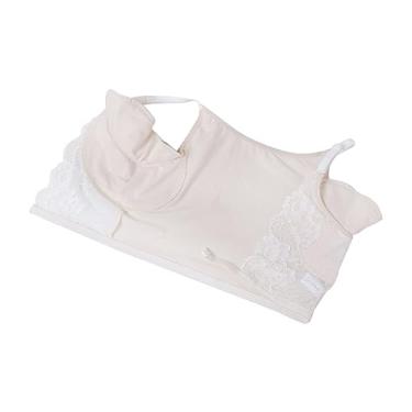 Imagem de NOLITOY 1 Unidade Almofada de suor body de ioga tops de manga curta para mulheres Roupa interior feminina tops térmicos femininos colete de almofadas de suor nas axilas roupas