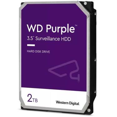 Imagem de HD 2TB SATA3 para Vigilância, Purple, WD23PURZ