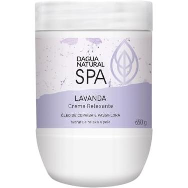 Imagem de Creme Massagem Relaxante SPA Lavanda 650G DAgua Natural