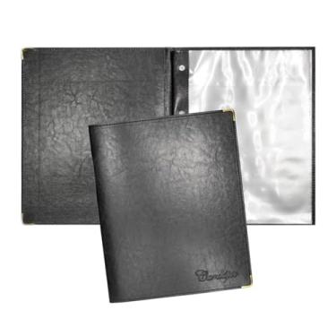 Imagem de Pasta Cardápio A4 Incorpast 0601 em Material Sintético – Modelo Rústico, Elegante e Resistente para Restaurantes, Bares e Cafeterias