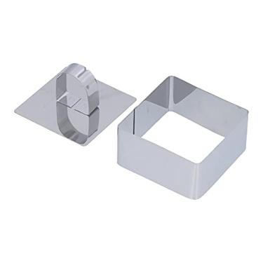 Imagem de Anel de musse, molde de bolo prático de aço inoxidável Conviniente para ferramenta de panificação para padaria para confecção de massas de saladas(#5)