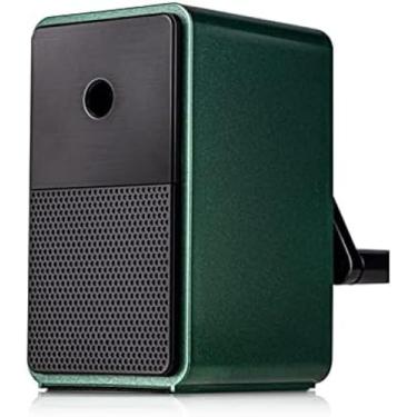 Imagem de Apontador de lápis com manivela, ponta ajustável, apontador de lápis para estudantes, desenho portátil e desenho, apontador para lápis de 6,5-8 mm, verde