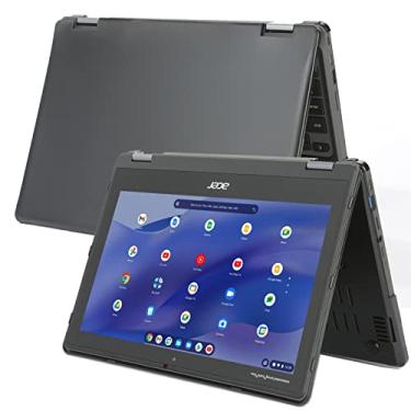 Imagem de mCover Capa rígida compatível apenas com laptops 2 em 1 Acer Chromebook Spin 511 R753T Series 2 em 1 2021 ~ 2023 (NÃO é compatível com nenhum outro modelo Acer) - preta
