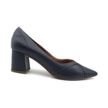 Imagem de Scarpin Feminino Marlinês 6290A de Couro