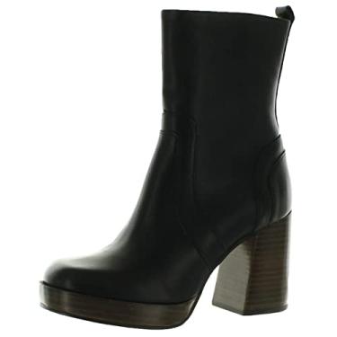 Imagem de Steve Madden Women's Edson Fashion Boot, Black Leather, 9.5