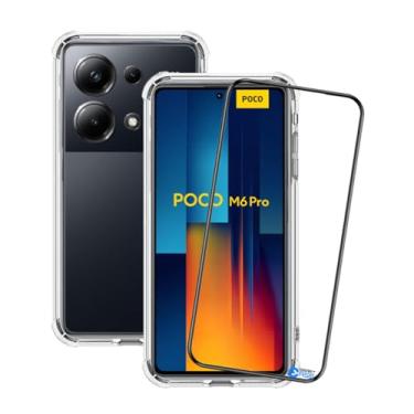 Imagem de Capa Case Anti Queda Compatível Xiaomi Poco M6 Pro +pelicula 3d