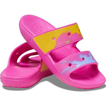 Imagem de Crocs Sandália clássica - estampa sazonal, Sumo/Multi Ombre, 34