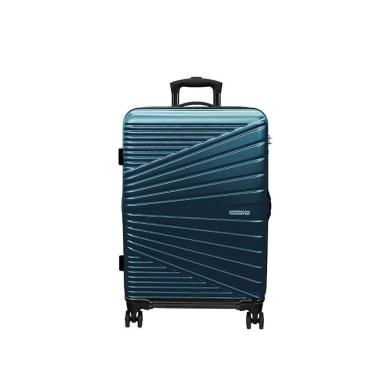 Imagem de Mala De Viagem Grande Exp Abs American Tourister By Samsonite Recife Tsa Rodas Duplas 360 Verde G