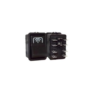 Imagem de Interruptor Iluminação Interna Mercedes Motor O370 2 Piques 24 Volts -