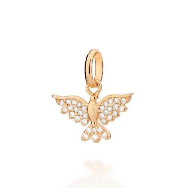 Imagem de Pingente rommanel banhado ouro 3x 24k 18k e 22k feminino espírito sant