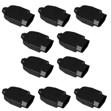 Imagem de Kit 10un Plugue Tomada Fêmea Preto 20a Weg 