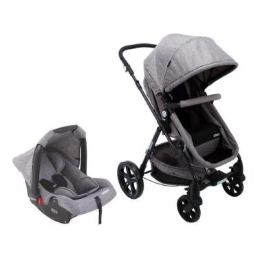 Imagem de Carrinho de Bebê com Bebê Conforto Cosco Kids - Poppy Duo 0 a 15kg, Ci