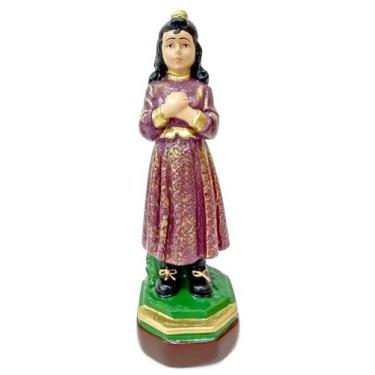 Imagem de Imagem De Santa Menina Izildinha Gesso 15 Cm - Evangelize