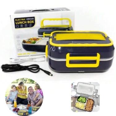 Imagem de Lancheira Marmita Elétrica Doméstica E Veículo 12V/110V/220V - AL