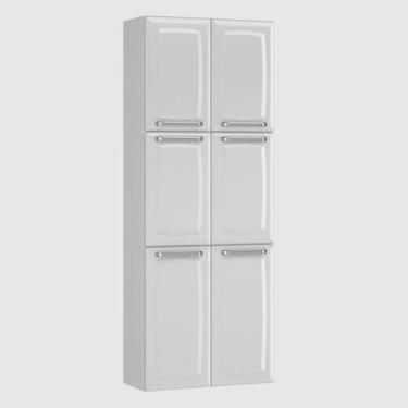 Imagem de Paneleiro Itatiaia em Aço 6 Portas Luce, BRANCO NEVE