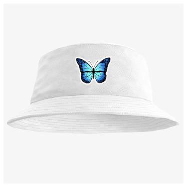 Imagem de Boné Chapéu Bucket Hat Estampado Borboleta - MP Moda Masculina, Único,