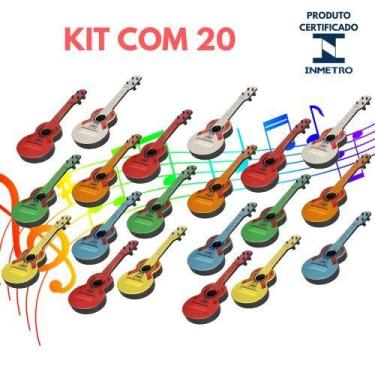 Imagem de Kit 20 Violão Violinha 4 Cordas Brinquedo Atacado Festa Infantil Instr