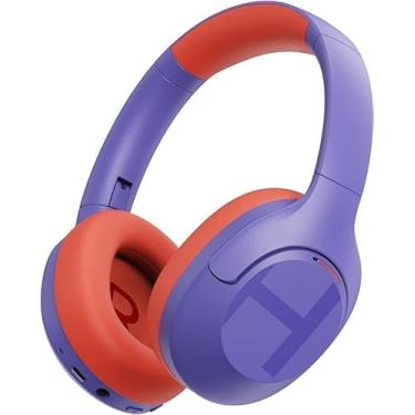 Imagem de HAYL0U S35 ANC Fones de ouvido sem fio com cancelamento de ruído, Headphone, BLUETOOTH 5.2 (Multi-Roxa)