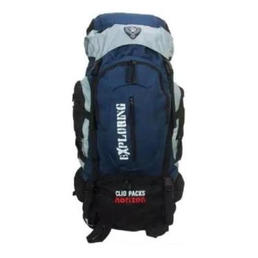 Imagem de Mochila Masculina Camping Mochileiro 55 Litros Viage Mc5389 - Clio