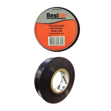 Imagem de Fita Isolante Anti Chama 18mm x 10 M - Bestfer