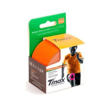 Imagem de Bandagem Elástica Adesiva Tmax - Laranja