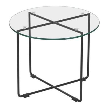 Imagem de Mesa de Centro Redonda Penélope Preta - Criativa Móveis