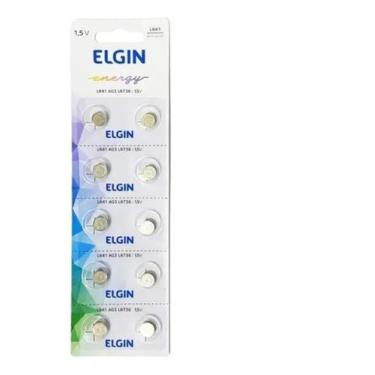 Imagem de Bateria Lr41 Elgin 1.5v C/10 Pilhas AG3 LR736