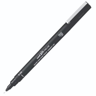 Imagem de Caneta Uni Pin Fine Line Preta 0.03mm Mitsubishi - Uni-Ball