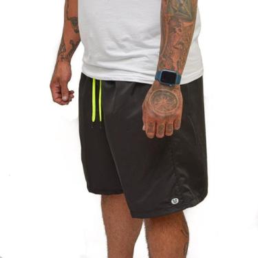 Imagem de Short Bermuda Moda Praia Plus Size Masculino Tactel G1 G2 G3 - MP Moda