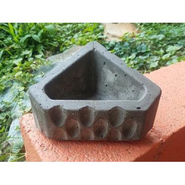 Imagem de Molde para vaso de concreto modelo Triangle - Print42