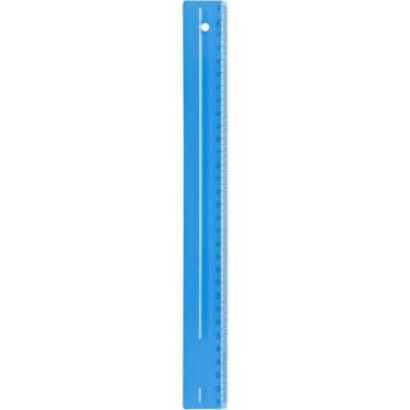 Imagem de Régua de Poliestireno FULL Color 30CM Azul - Pacote com 24 Unidades - 