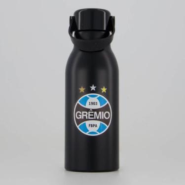 Imagem de Squeeze Grêmio Aluminio Preta - DWJ, Único