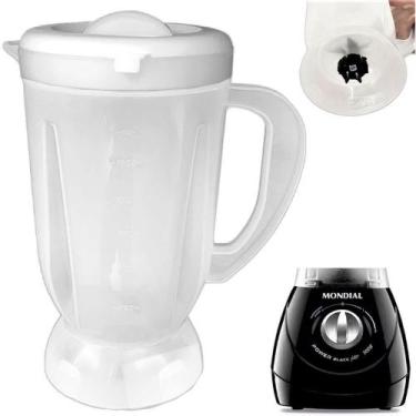 Imagem de Copo de Liquidificador Compatível Mondial Power / line L-28 L-26 Plast