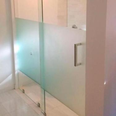 Imagem de Película Jateada Para Vidro Box Vitrine Janela Blindex Auto Adesivo Im