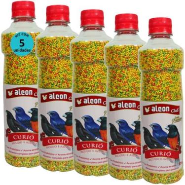 Imagem de Alcon club curió bicudo e azulão 325g super premium kit com 5