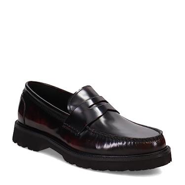 Imagem de Cole Haan Mocassim feminino American Classics Penny, Borgonha profundo/preto, 10 Wide