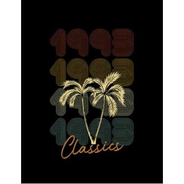 Imagem de 1993 Classics Retro 3143 Notebook: Planner 110 pages 8.5x11 A5 Notebook